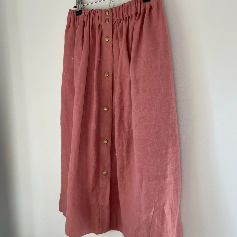 Not perfect linen marseille skirt - Picture 2 of 2